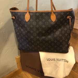Authentic Louis Vuitton Neverfull GM tote